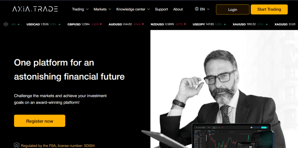 Axia-investments retirar dinero