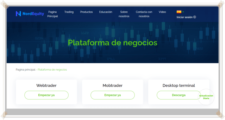 NordEquity, website, comentarios, opinion