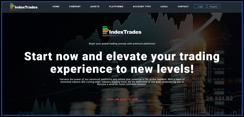 INDEXTRADES.UK - SITIO WEB - RETIRAR MI DINERO - COMENTARIOS