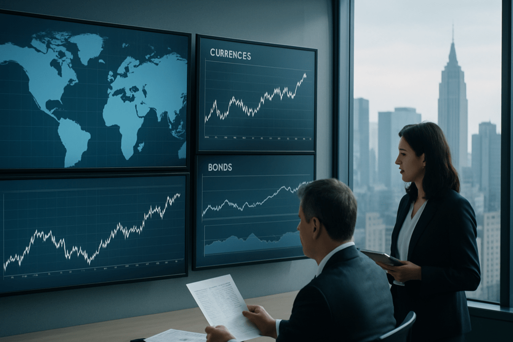 Imagen editorial para noticias y tendencias de los mercados financieros
