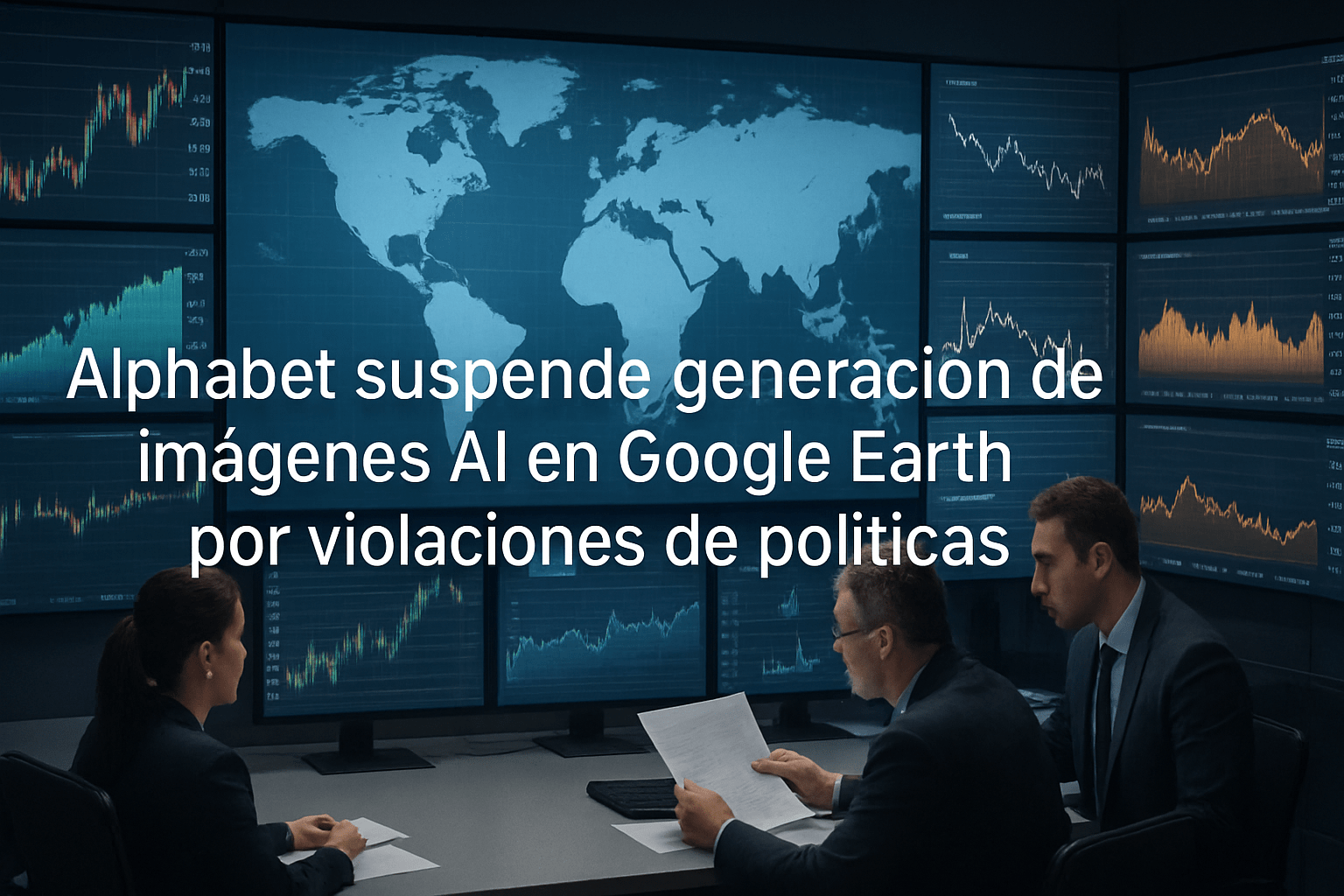 Imagen editorial para la noticia Alphabet Suspende Generación de Imágenes AI en Google Earth por Violaciones de Políticas
