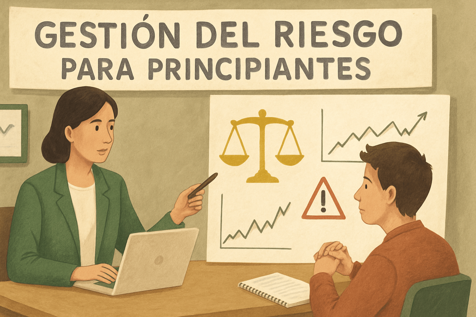 Imagen educativa de ejemplo sobre Gestión del Riesgo para Principiantes