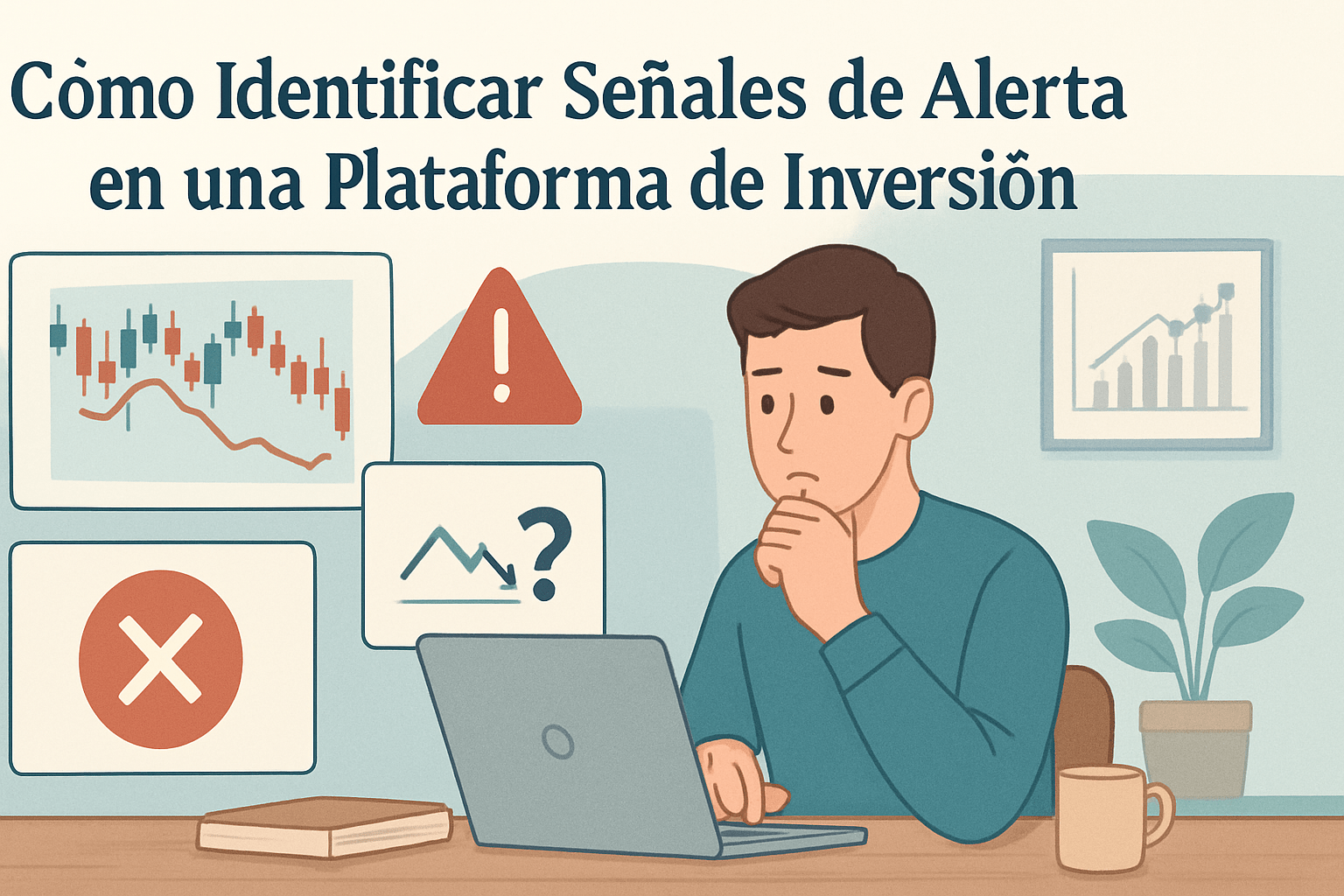 Imagen educativa de ejemplo sobre Cómo Identificar Señales de Alerta en una Plataforma de Inversión