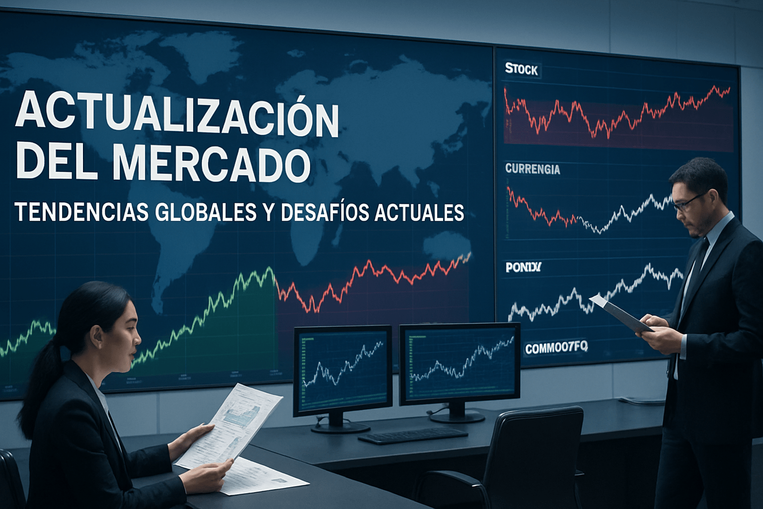 Imagen editorial para la noticia Actualización del Mercado: Tendencias Globales y Desafíos Actuales