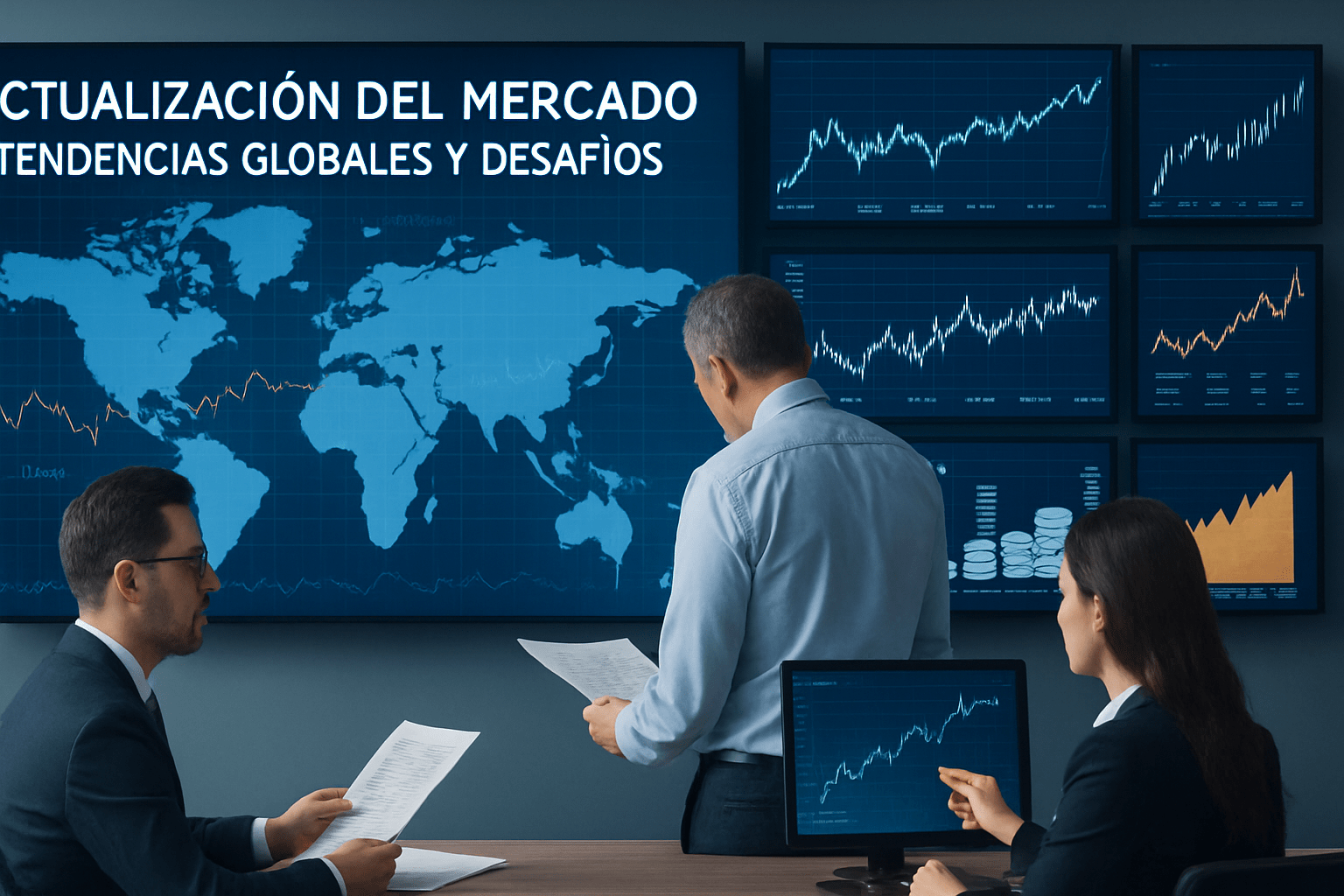 Imagen editorial para la noticia Actualización del Mercado: Tendencias Globales y Desafíos Actuales