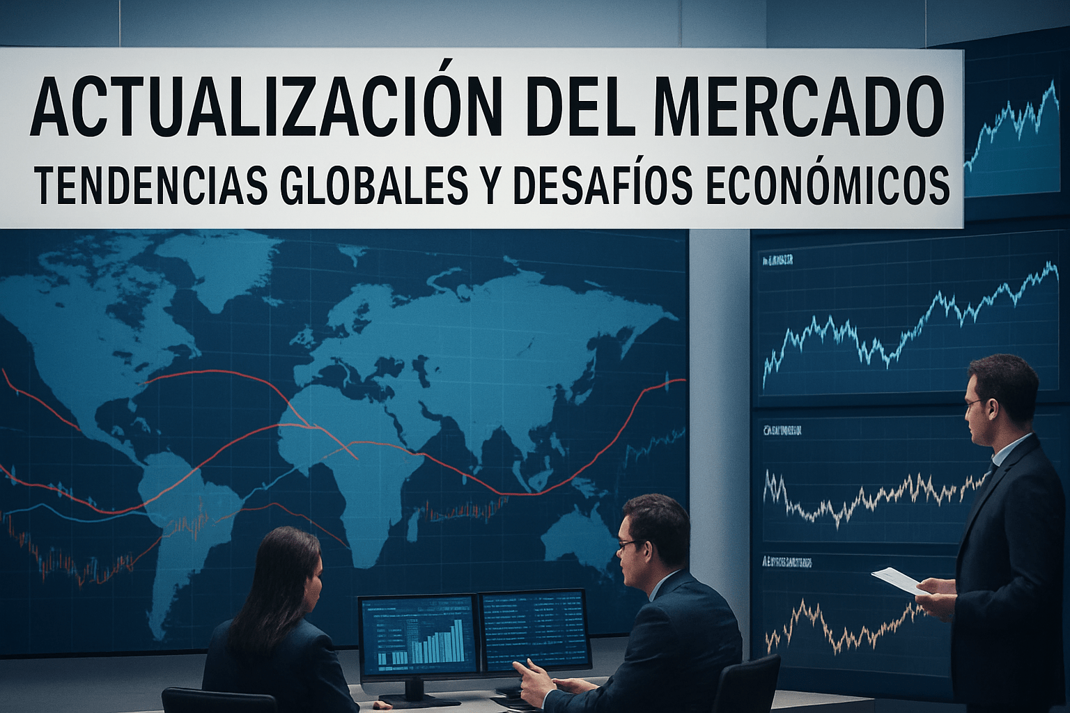 Imagen editorial para la noticia Actualización del Mercado: Tendencias Globales y Desafíos Económicos
