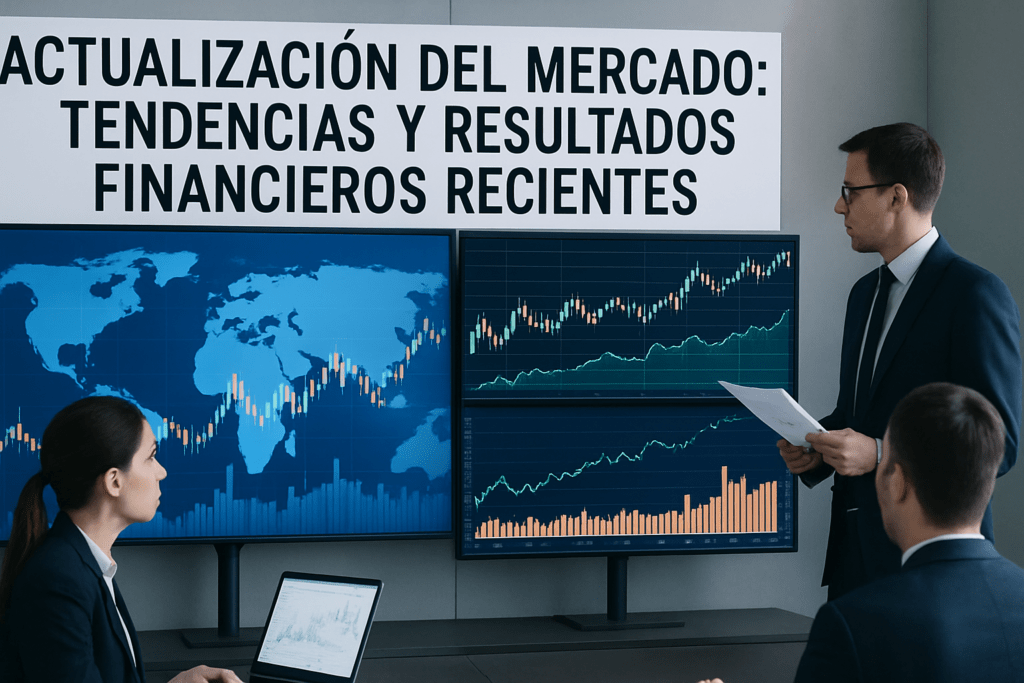 Imagen editorial para la noticia Actualización del Mercado: Tendencias y Resultados Financieros Recientes