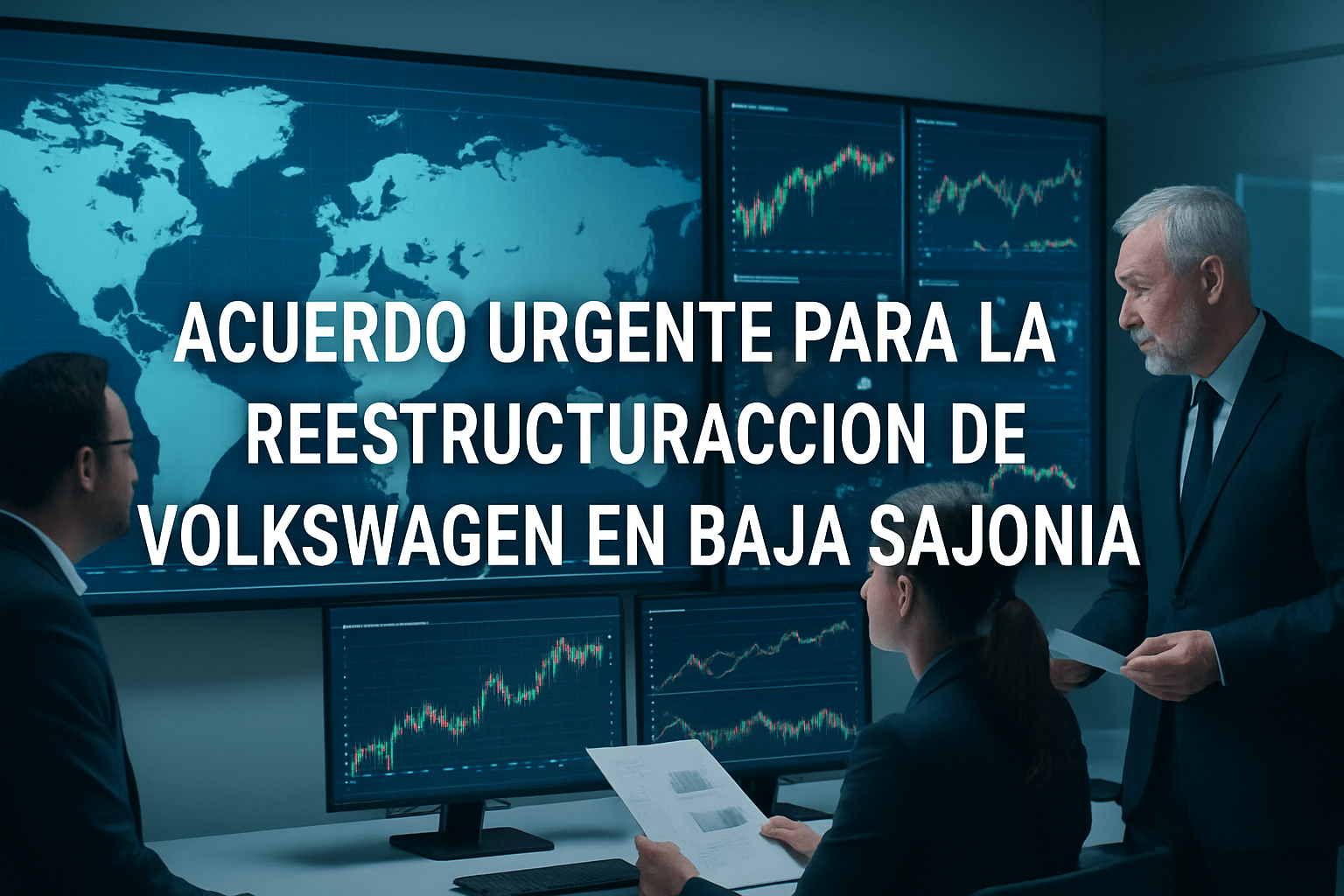 Imagen editorial para la noticia Acuerdo Urgente para la Reestructuración de Volkswagen en Baja Sajonia
