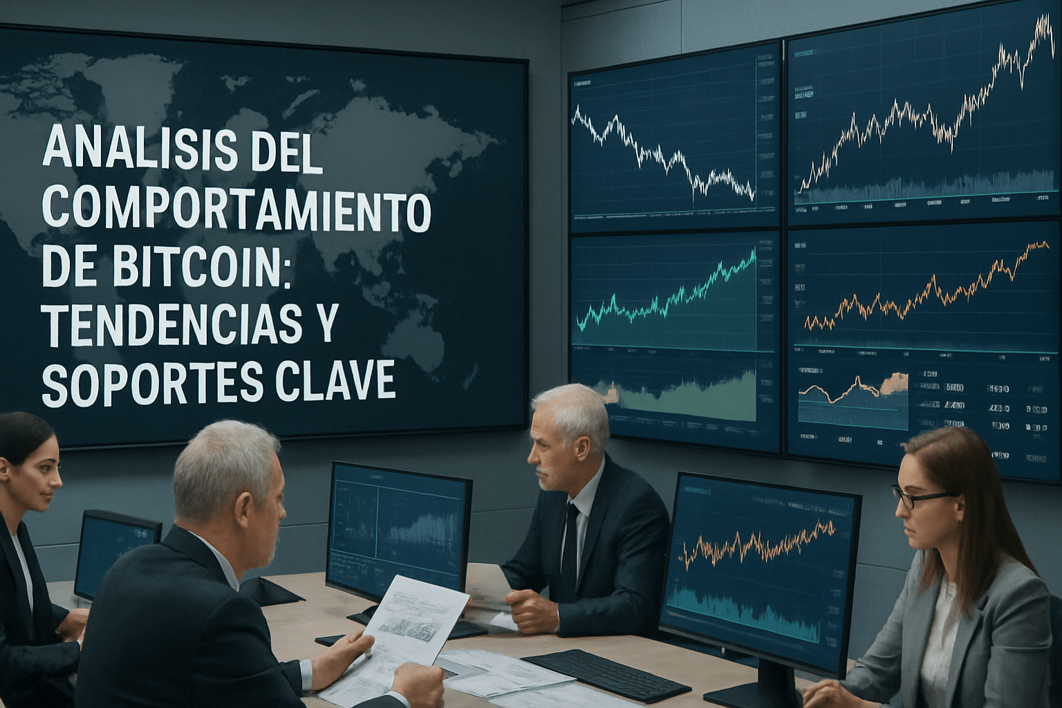 Imagen editorial para la noticia Análisis del Comportamiento de Bitcoin: Tendencias y Soportes Clave