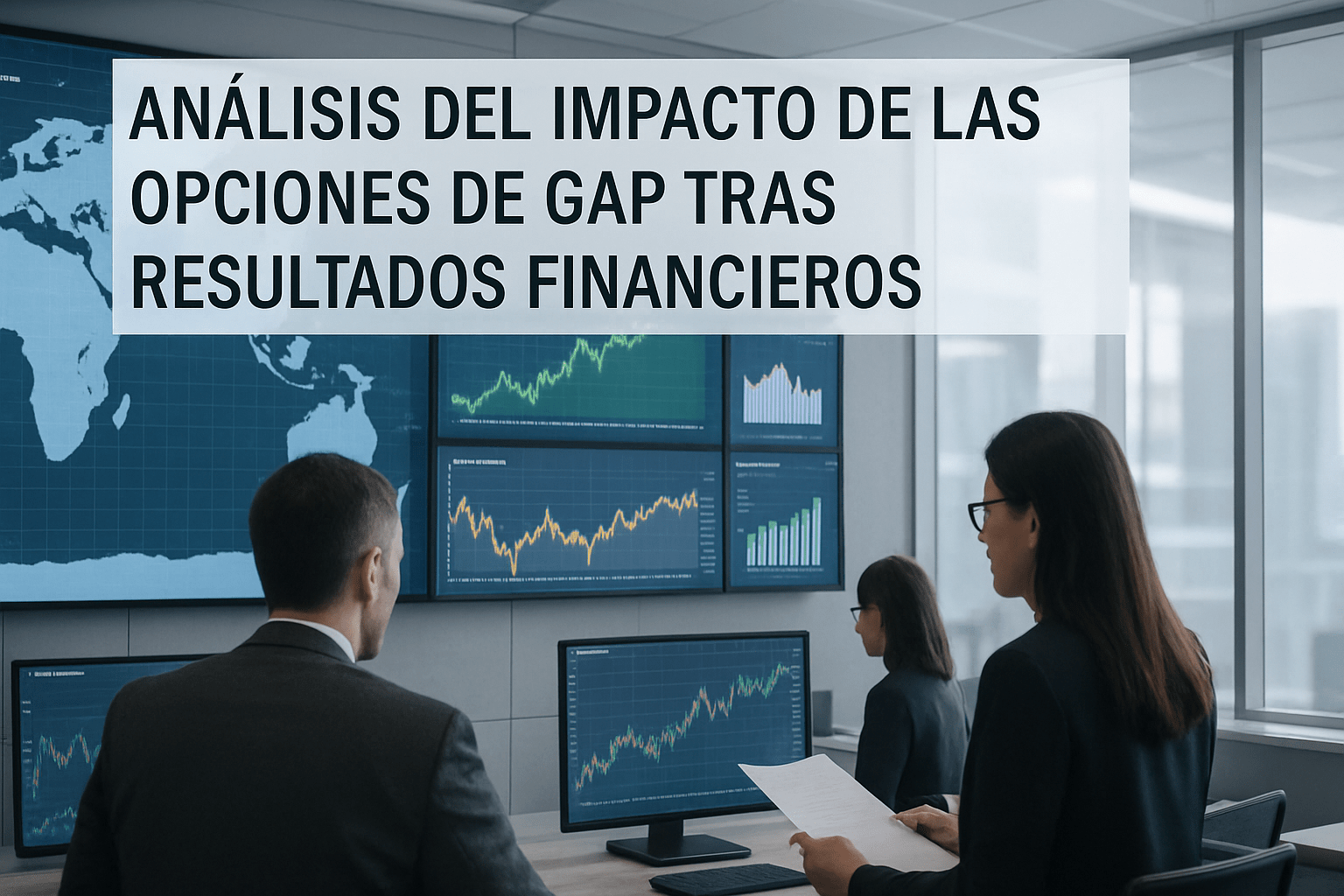 Imagen editorial para la noticia Análisis del Impacto de las Opciones de Gap tras Resultados Financieros