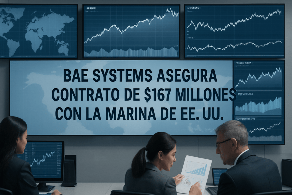 Imagen editorial para la noticia BAE Systems Asegura Contrato de $167 Millones con la Marina de EE. UU.