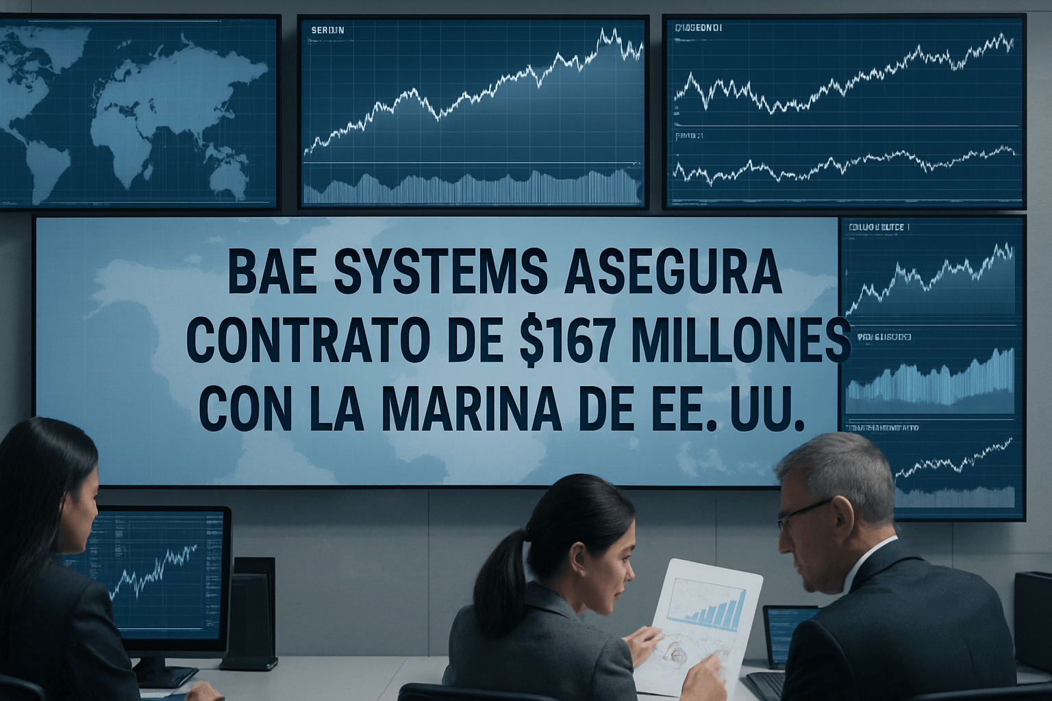 Imagen editorial para la noticia BAE Systems Asegura Contrato de $167 Millones con la Marina de EE. UU.