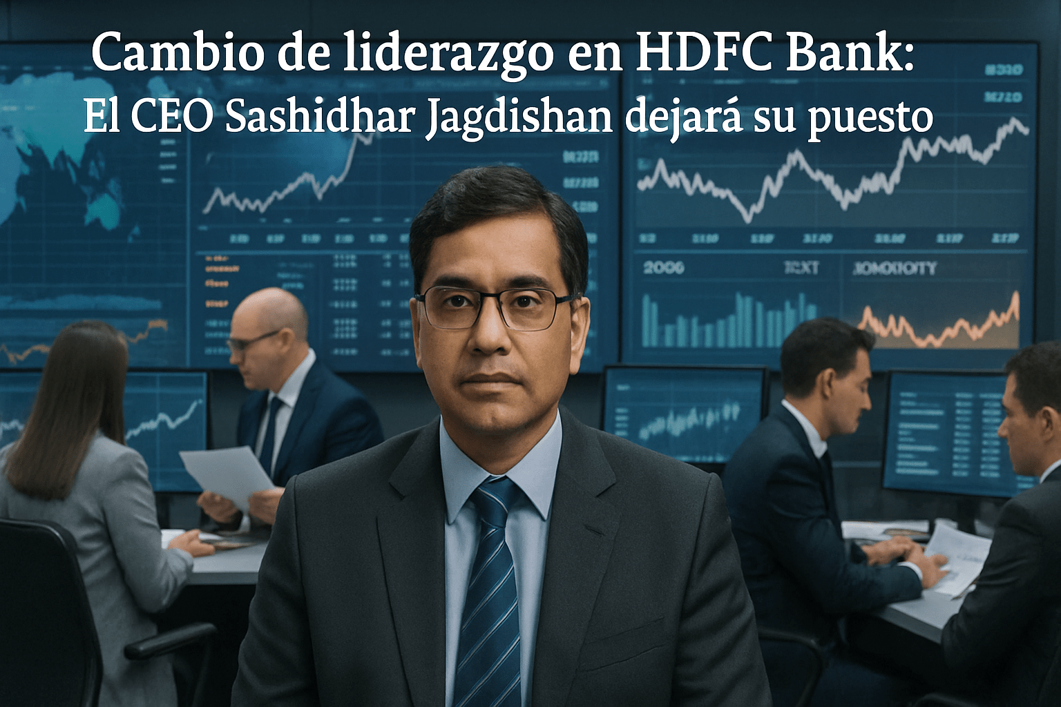 Imagen editorial para la noticia Cambio de liderazgo en HDFC Bank: El CEO Sashidhar Jagdishan dejará su puesto