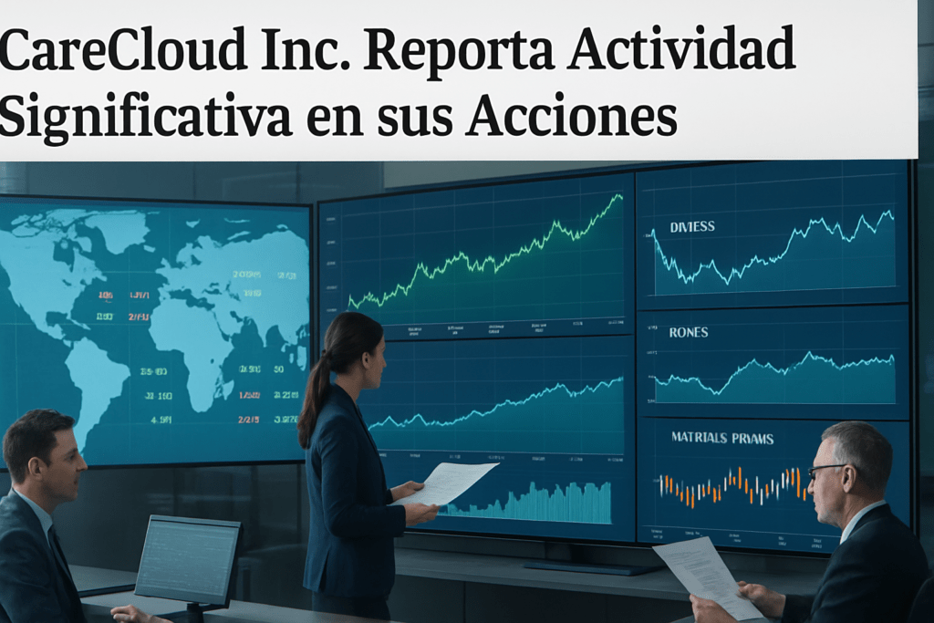 Imagen editorial para la noticia CareCloud Inc. Reporta Actividad Significativa en sus Acciones