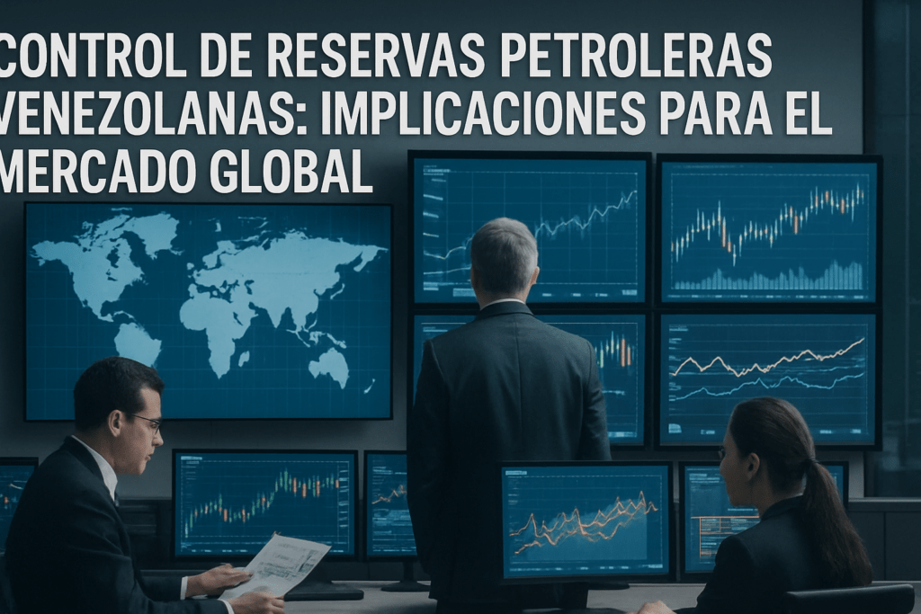 Imagen editorial para la noticia Control de Reservas Petroleras Venezolanas: Implicaciones para el Mercado Global