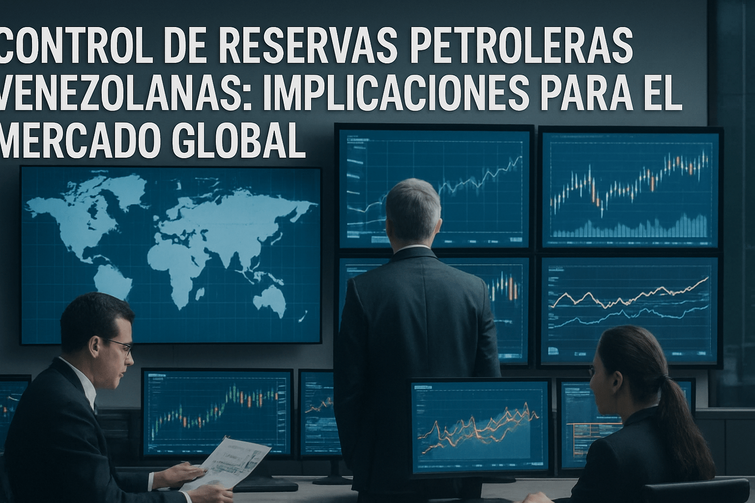 Imagen editorial para la noticia Control de Reservas Petroleras Venezolanas: Implicaciones para el Mercado Global
