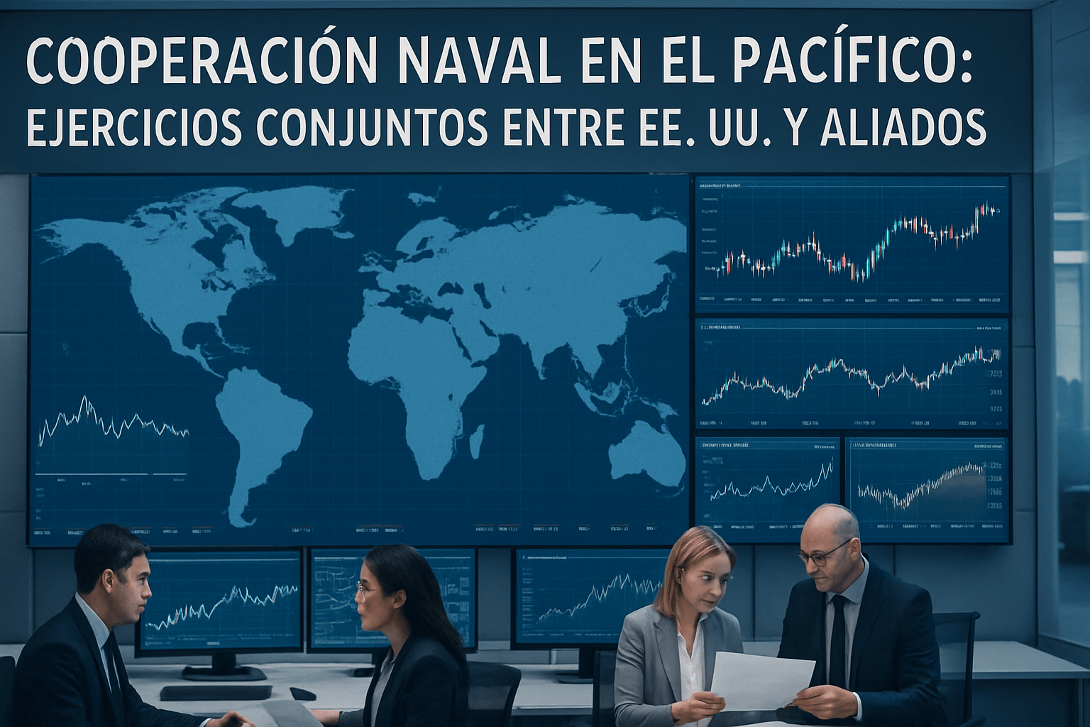 Imagen editorial para la noticia Cooperación Naval en el Pacífico: Ejercicios Conjuntos entre EE. UU. y Aliados