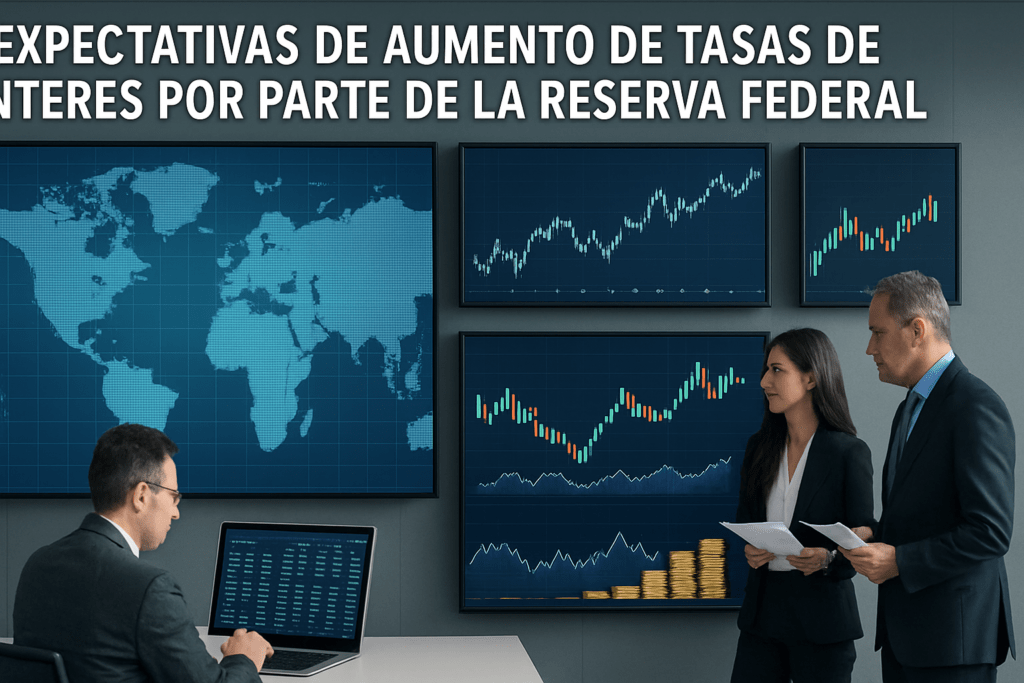 Imagen editorial para la noticia Expectativas de Aumento de Tasas de Interés por Parte de la Reserva Federal