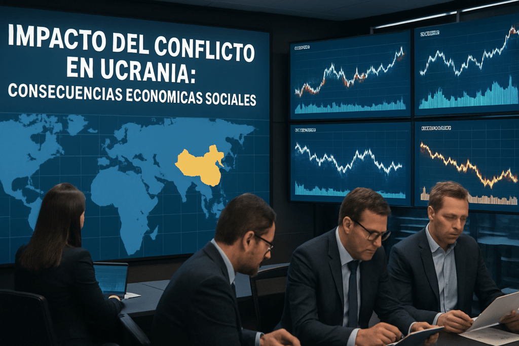 Imagen editorial para la noticia Impacto del Conflicto en Ucrania: Consecuencias Económicas y Sociales
