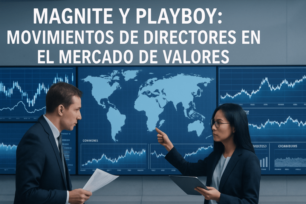 Imagen editorial para la noticia Magnite y Playboy: Movimientos de Directores en el Mercado de Valores