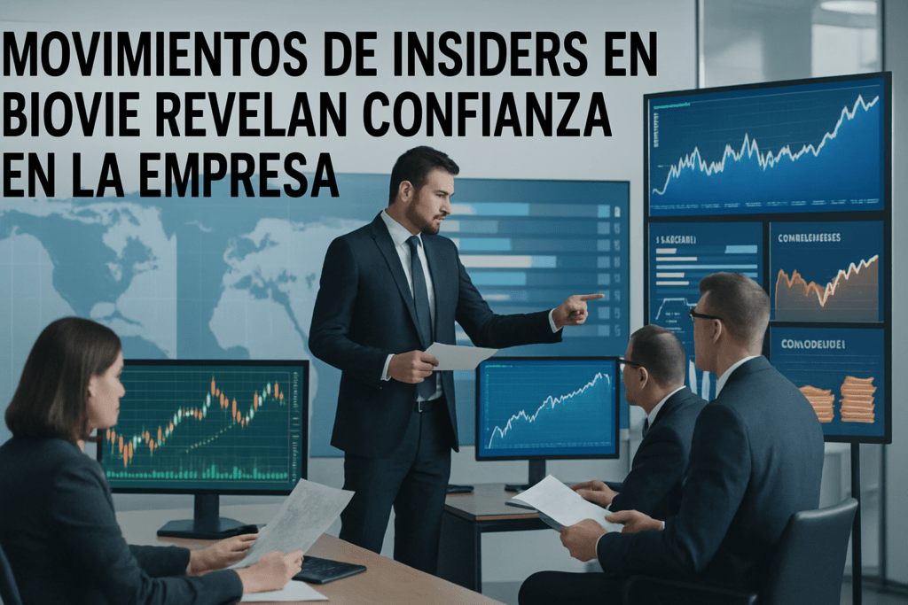Imagen editorial para la noticia Movimientos de Insiders en Biovie Revelan Confianza en la Empresa