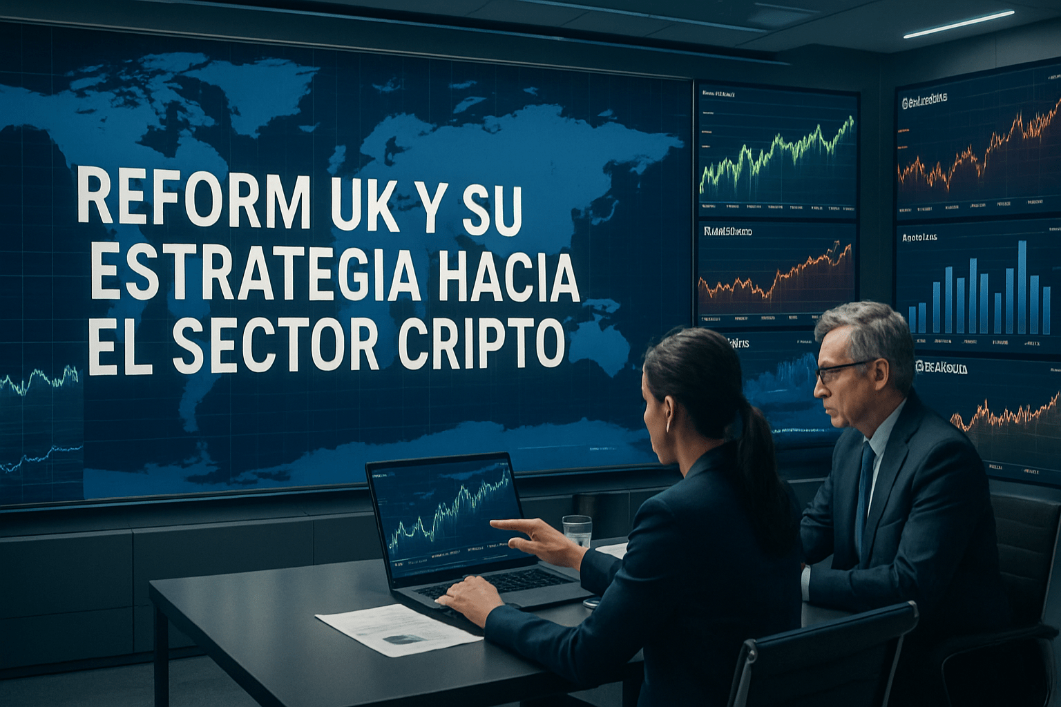 Imagen editorial para la noticia Reform UK y su Estrategia hacia el Sector Cripto