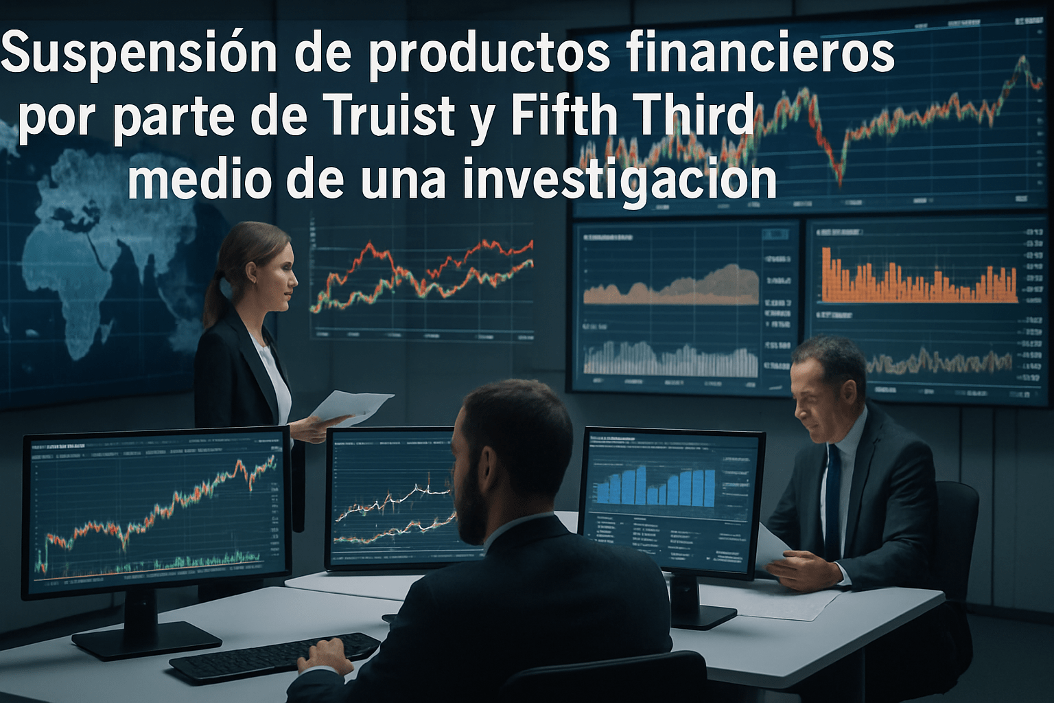 Imagen editorial para la noticia Suspensión de productos financieros por parte de Truist y Fifth Third en medio de una investigación