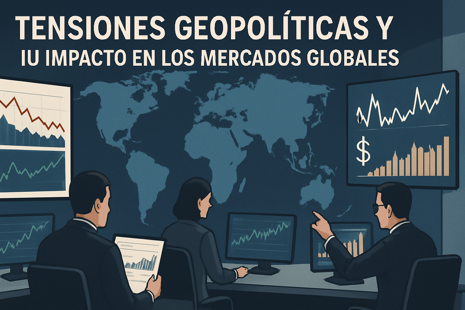 Imagen editorial para la noticia Tensiones Geopolíticas y su Impacto en los Mercados Globales
