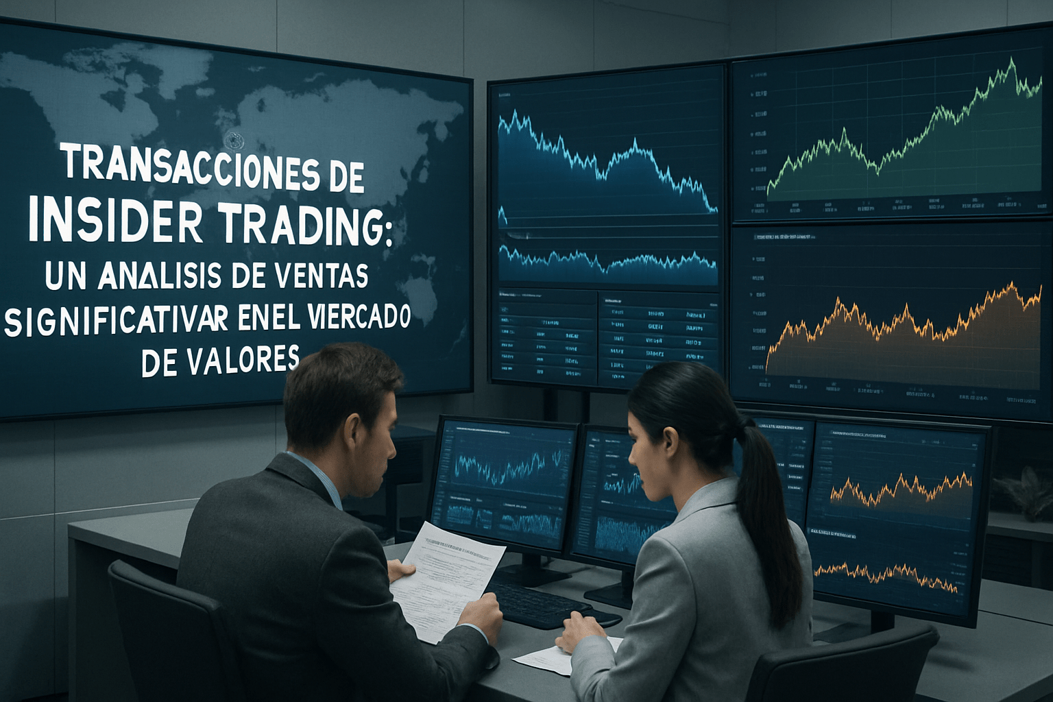 Imagen editorial para la noticia Transacciones de Insider Trading: Un Análisis de Ventas Significativas en el Mercado de Valores