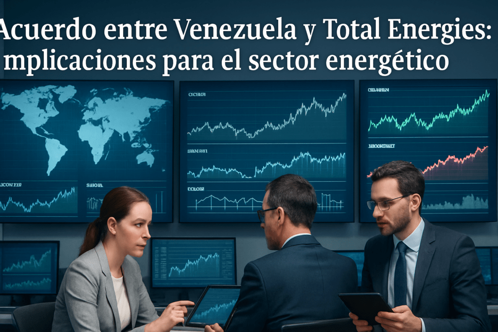 Imagen editorial para la noticia Acuerdo entre Venezuela y Total Energies: Implicaciones para el sector energético