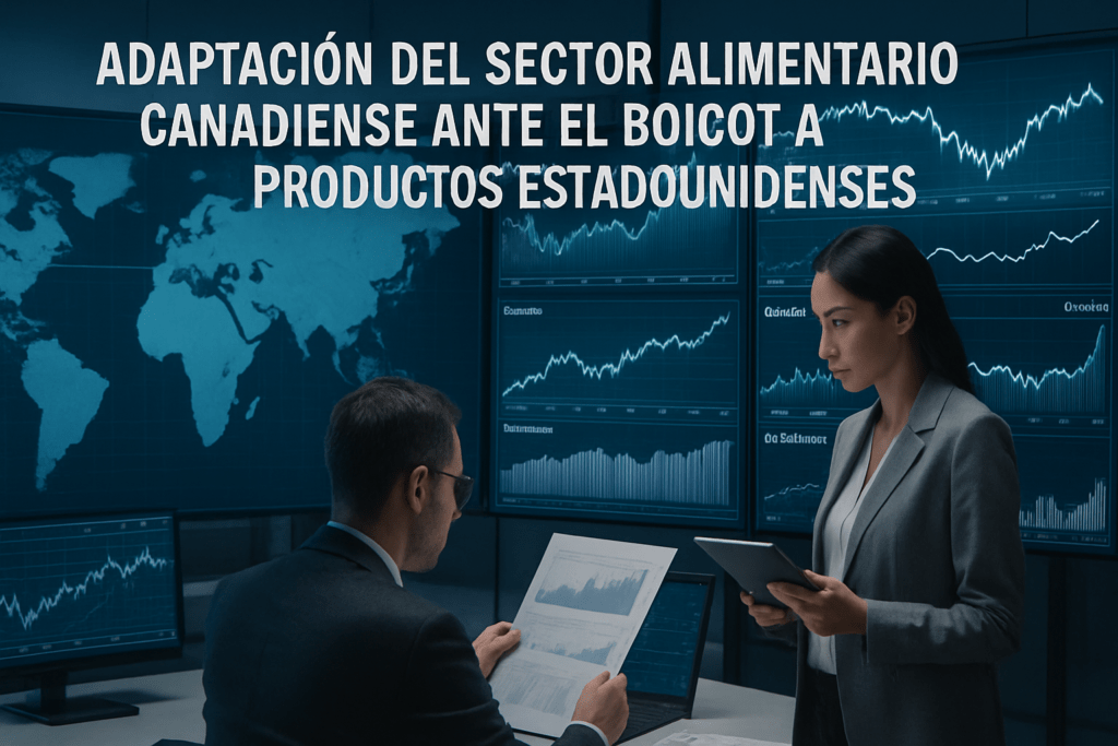 Imagen editorial para la noticia Adaptación del Sector Alimentario Canadiense ante el Boicot a Productos Estadounidenses