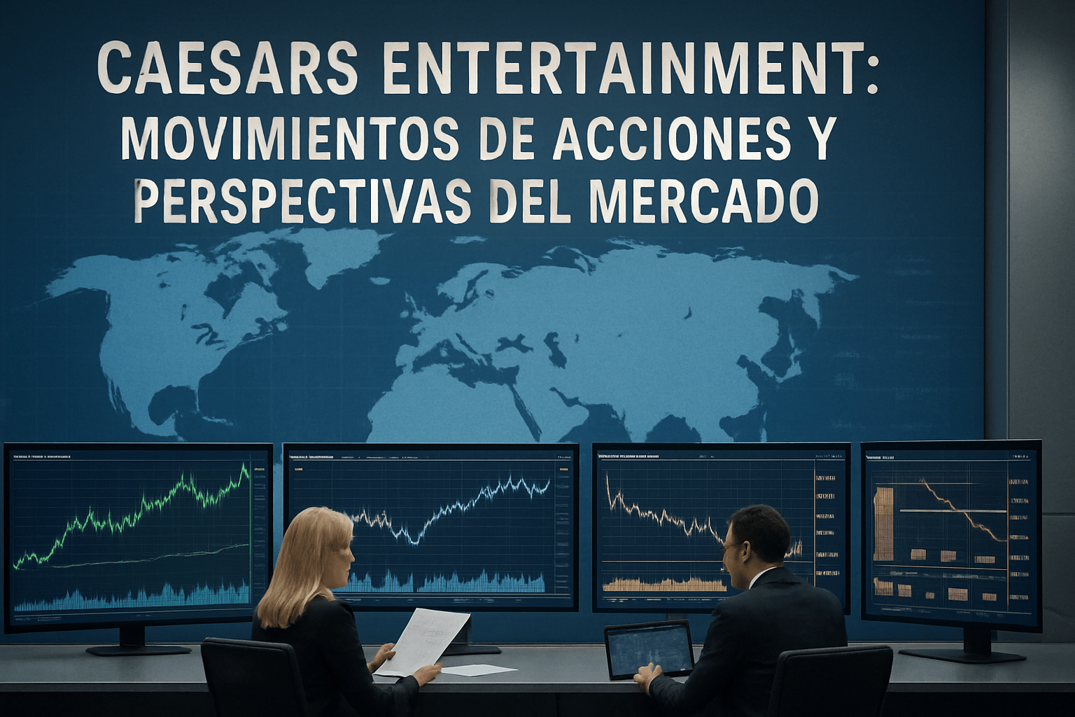 Imagen editorial para la noticia Caesars Entertainment: Movimientos de Acciones y Perspectivas del Mercado