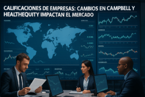 Imagen editorial para la noticia Calificaciones de Empresas: Cambios en Campbell y HealthEquity Impactan el Mercado