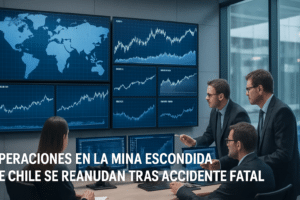 Imagen editorial para la noticia Operaciones en la Mina Escondida de Chile se Reanudan Tras Accidente Fatal