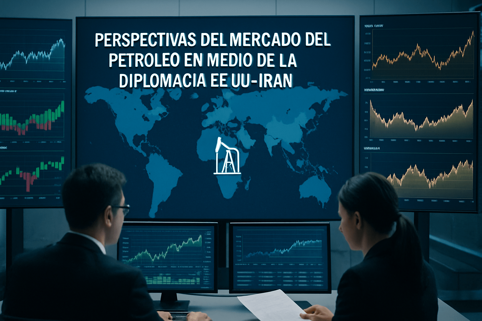 Imagen editorial para la noticia Perspectivas del Mercado del Petróleo en Medio de la Diplomacia EE.UU.-Irán