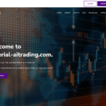 Captura de la portada del sitio web de Imperial AITrading, con fines informativos.