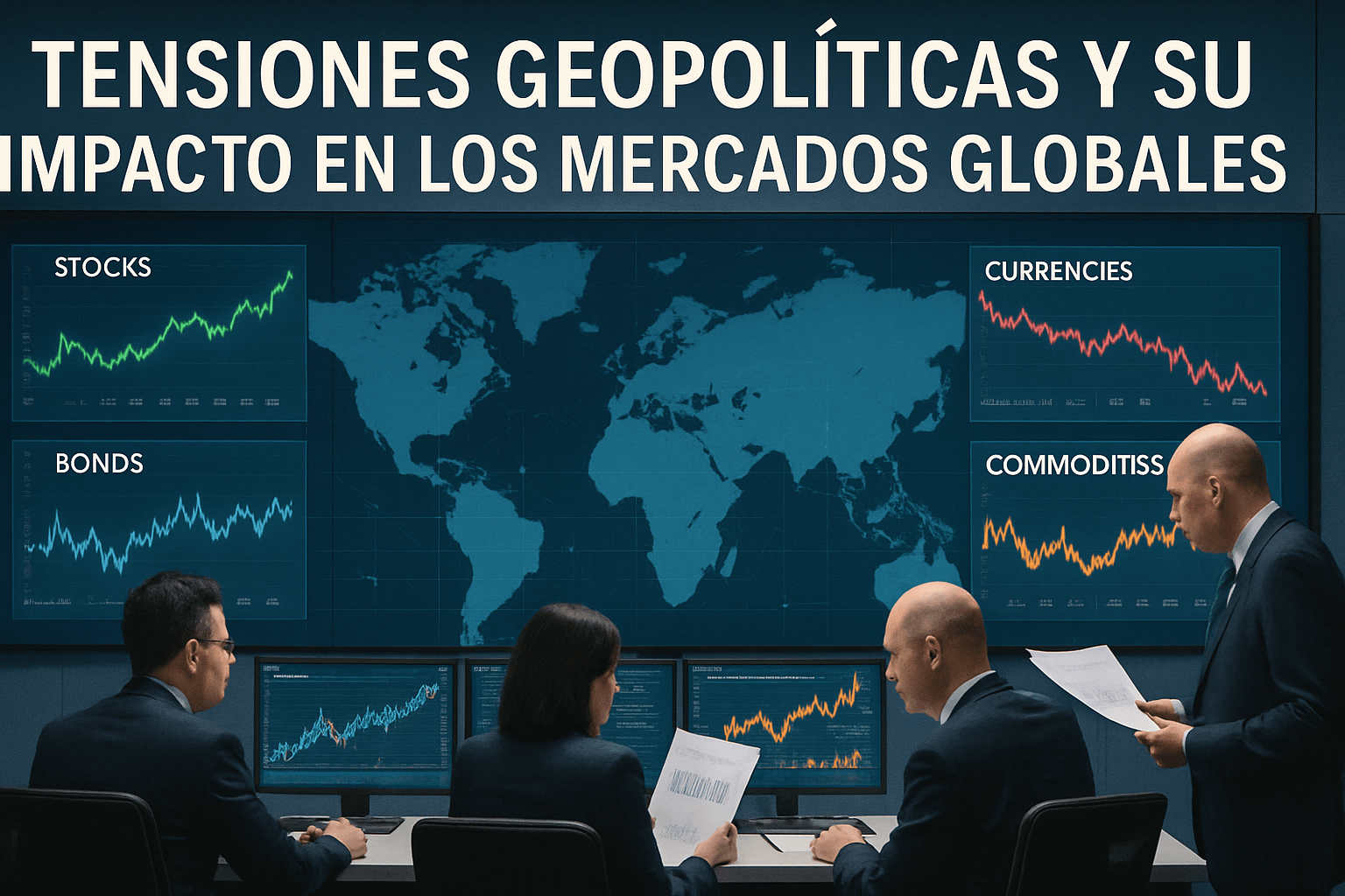 Imagen editorial para la noticia Tensiones Geopolíticas y su Impacto en los Mercados Globales