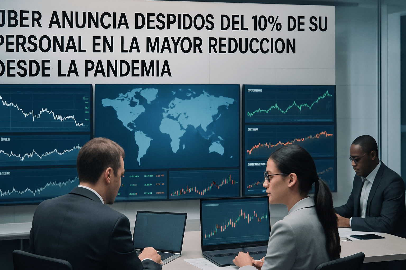 Imagen editorial para la noticia Uber Anuncia Despidos del 10% de su Personal en la Mayor Reducción Desde la Pandemia