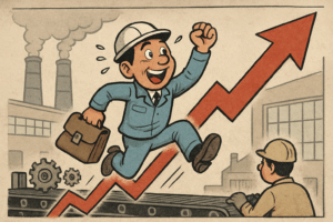 Imagen editorial factual sobre Aumento de salarios reales en Japón: un indicador positivo para la economía; ilustración sin recomendación de inversión.