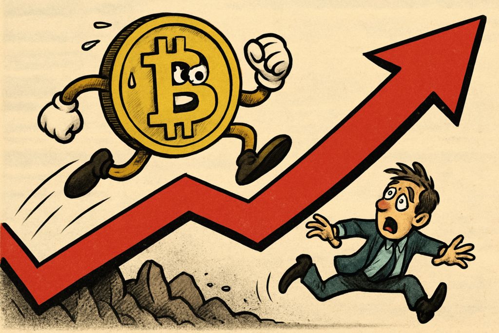Imagen editorial factual sobre Bitcoin se recupera por encima de $83,000 tras una caída semanal; ilustración sin recomendación de inversión.