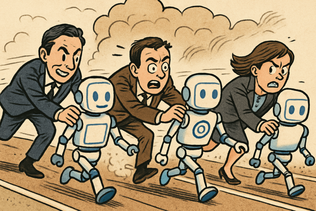 Imagen editorial factual sobre Meta Lanza Modelos de IA Muse Wonder para Competir con Anthropic y OpenAI; ilustración sin recomendación de inversión.