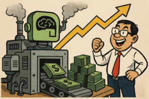 Imagen editorial factual sobre Samsung Reporta Ganancias Récord por el Auge de la IA en el Tercer Trimestre; ilustración sin recomendación de inversión.