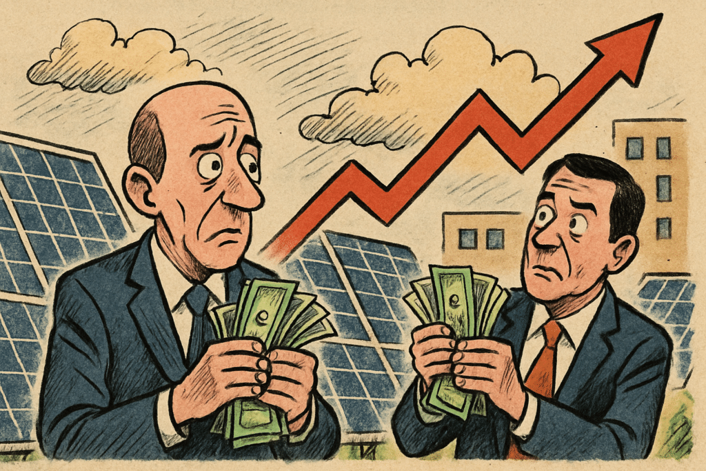 Imagen editorial factual sobre Transacciones de acciones de ejecutivos en Sunrun y Workday generan interés en el mercado; ilustración sin recomendación de inversión.