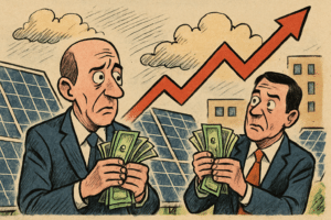 Imagen editorial factual sobre Transacciones de acciones de ejecutivos en Sunrun y Workday generan interés en el mercado; ilustración sin recomendación de inversión.